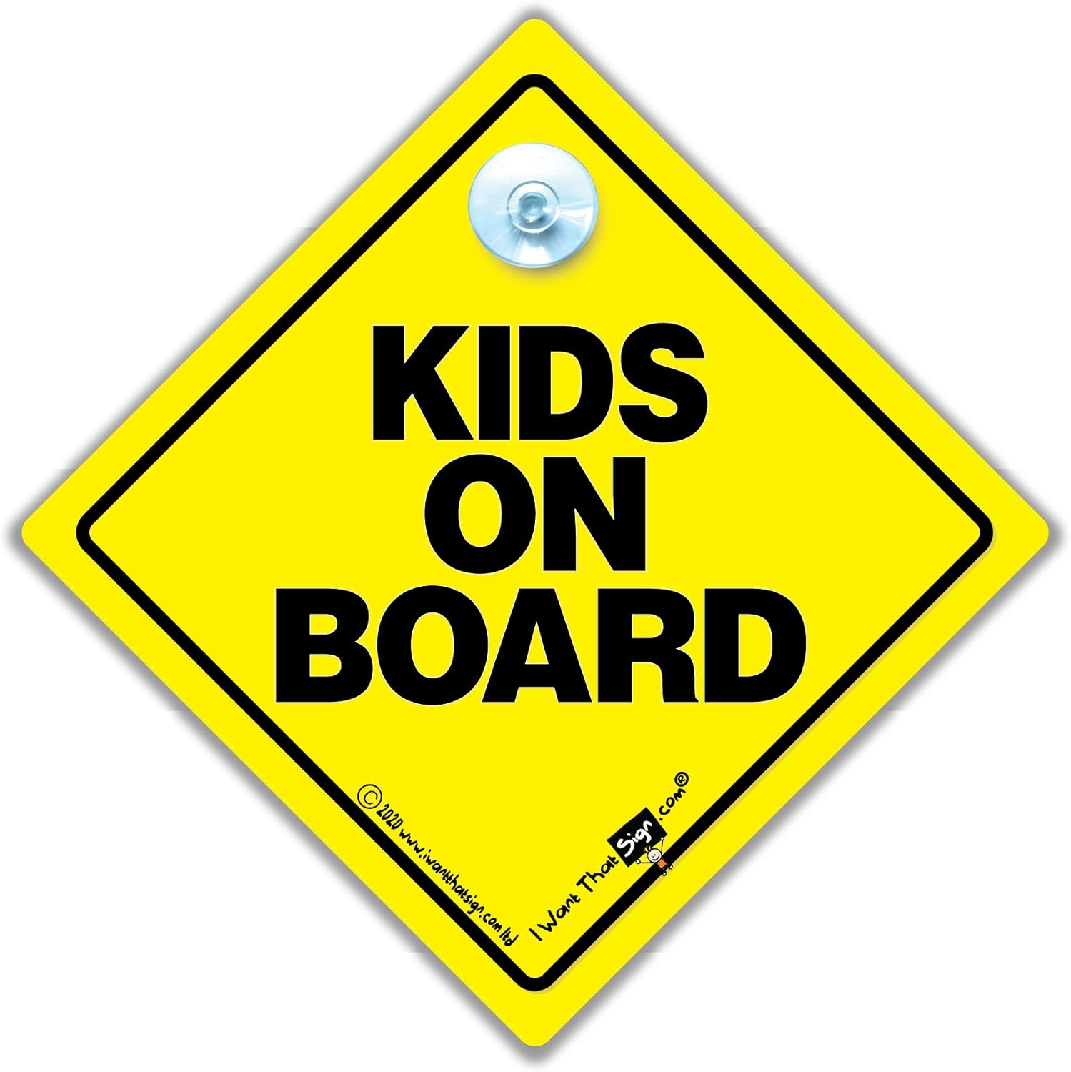 HUGE FINANCIAL BURDEN ON BOARD Car Sign, Baby On Board Sign, Suction
