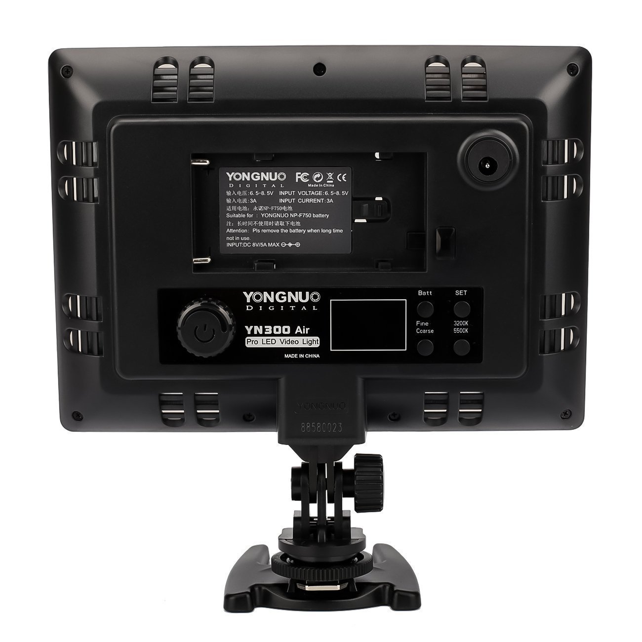 YONGNUO YN300 Air Pro LED Video Fotografie Kamera Licht einstellbare Farbtemperatur 3200K - 5500K für Canon Nikon Pentax Sony Olympus