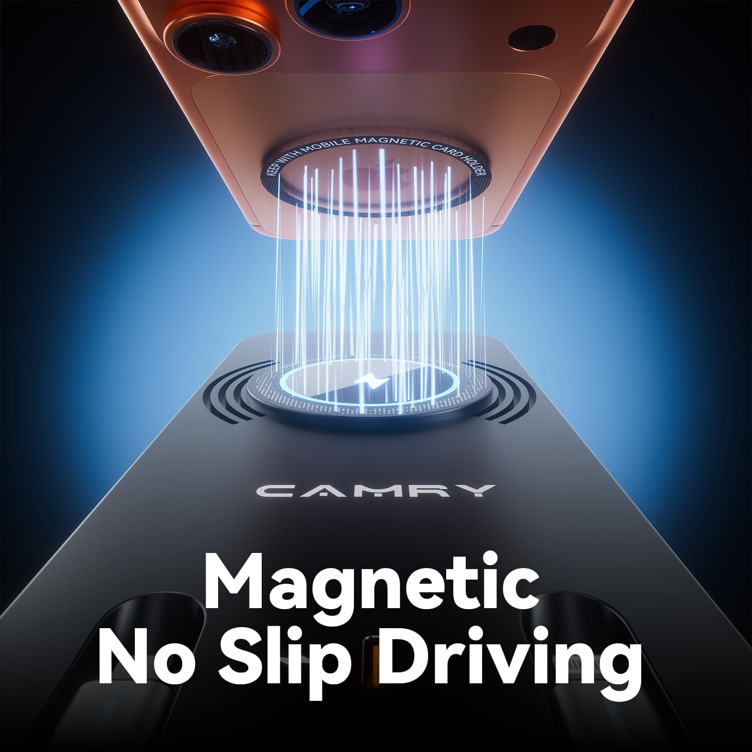 Fast Car Charger 60w Gan Toyota Camry 2024-2026,Equipped 4 Ports, PD3.0 & QC3.0 Charging,Supports Wireless Charging,Suitable for iPhone 16/15/14/13/12,Android,MacBook,Laptops,Gifts for Men and Women