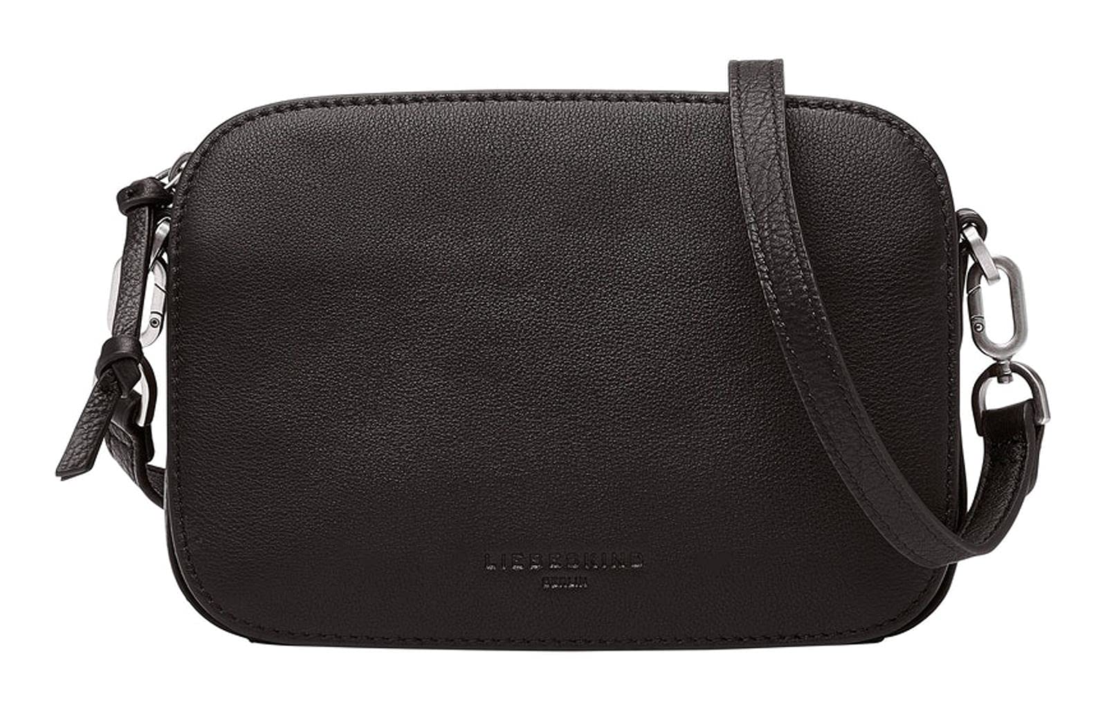 Liebeskind Berlin Umhängetasche Luka – Cross-Body Bag aus Leder mit verstellbaren Schulterriemen – kleine Schultertasche, Fächer mit Reißverschluss – Shoulder Bag, 14.5 x 20.5 x 7 cm, (H x W x D)