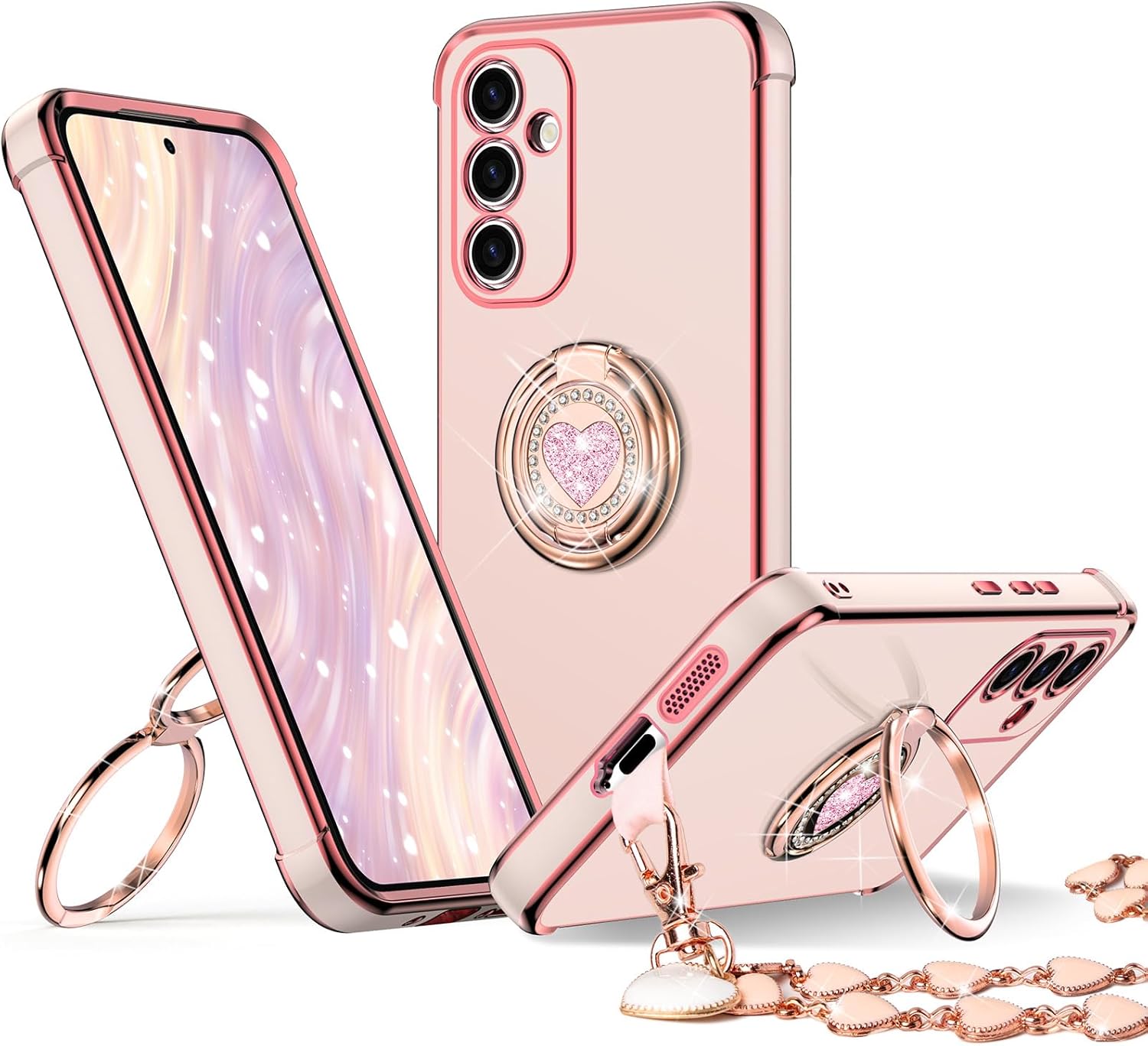 XYZ for Galaxy S24 FE Case with Stand for Samsung Galaxy