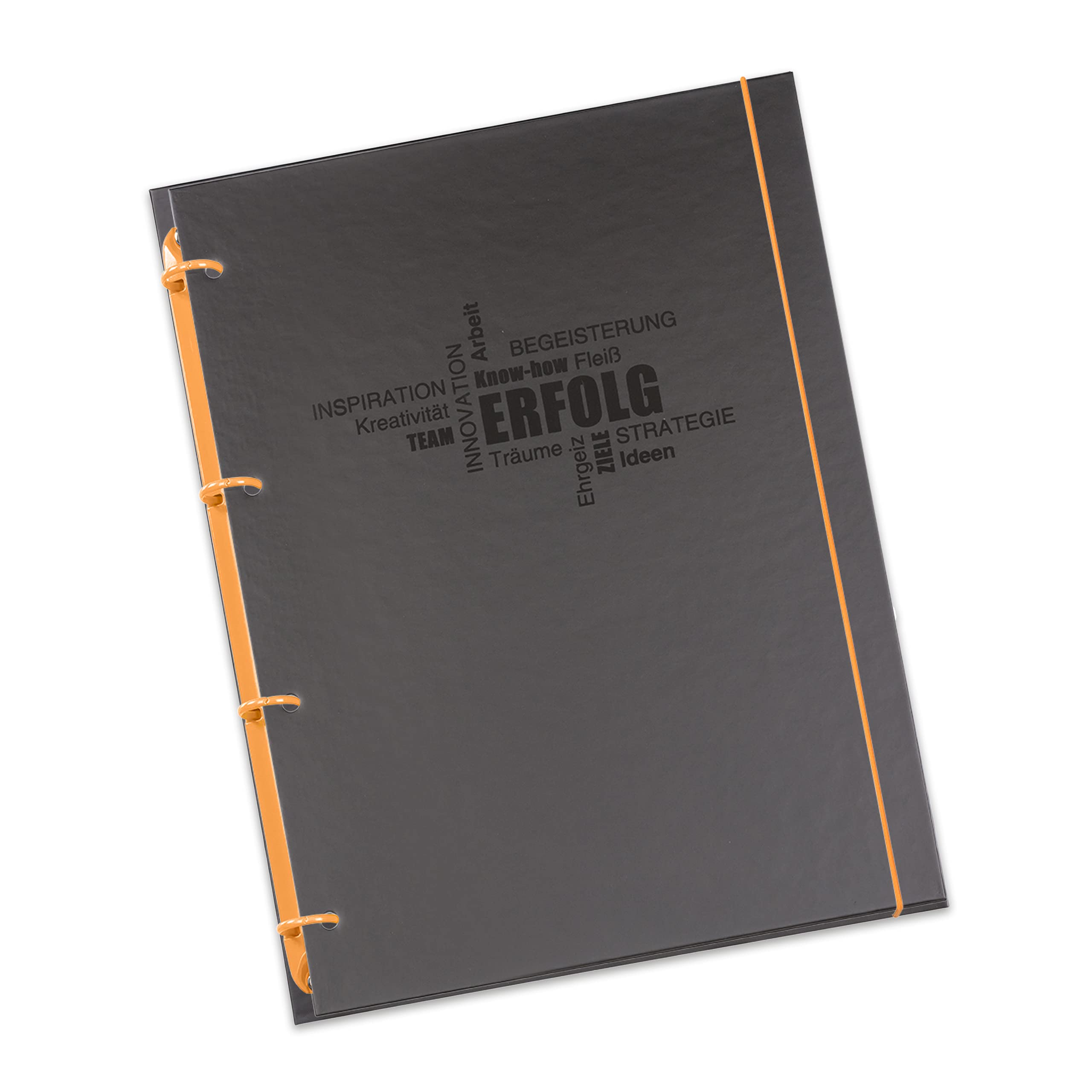 flexiNotes Notebook, A5, type: business, yolk, 75 sheets, squared - ring S