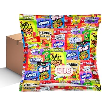 Assorted Candy Variety Pack - Individually Wrapped Party Candy Assortment - candy For Every Occasion! 64 Ounces