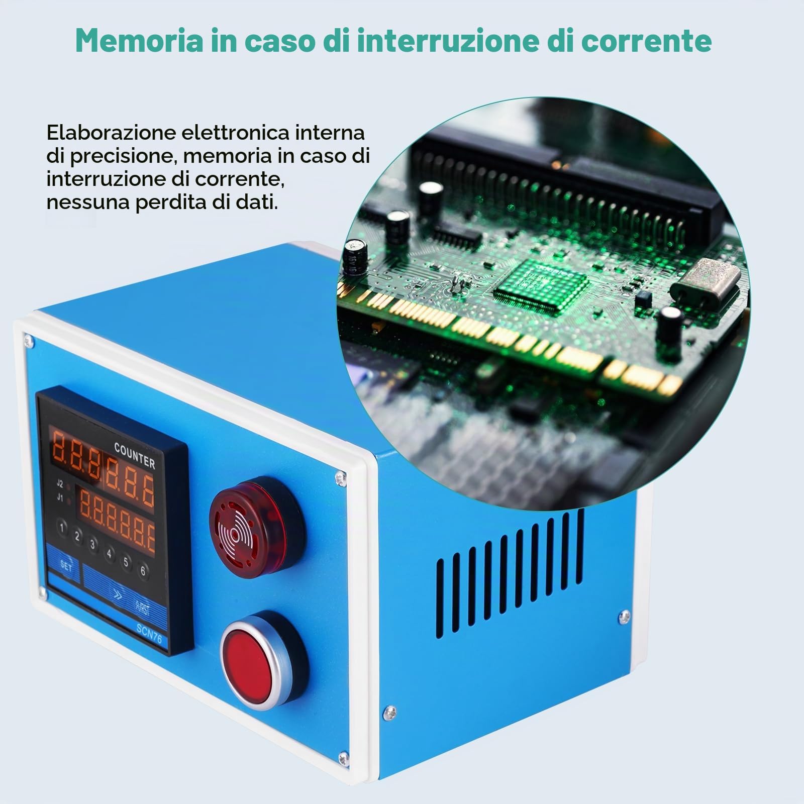 YJINGRUI Contatore di Lunghezza Digitale con rotella del rullo commutabile per metro e cantiere