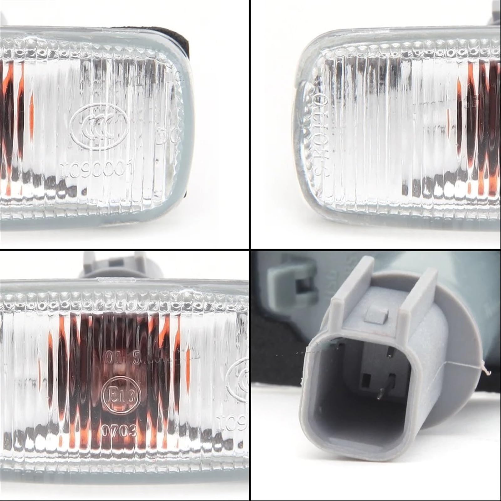Clignotants Latéraux Miroir Pour Chrysler 300C, Jeep Patriot, Dodge Journey - LED Dynamiques - Gauche/Droite