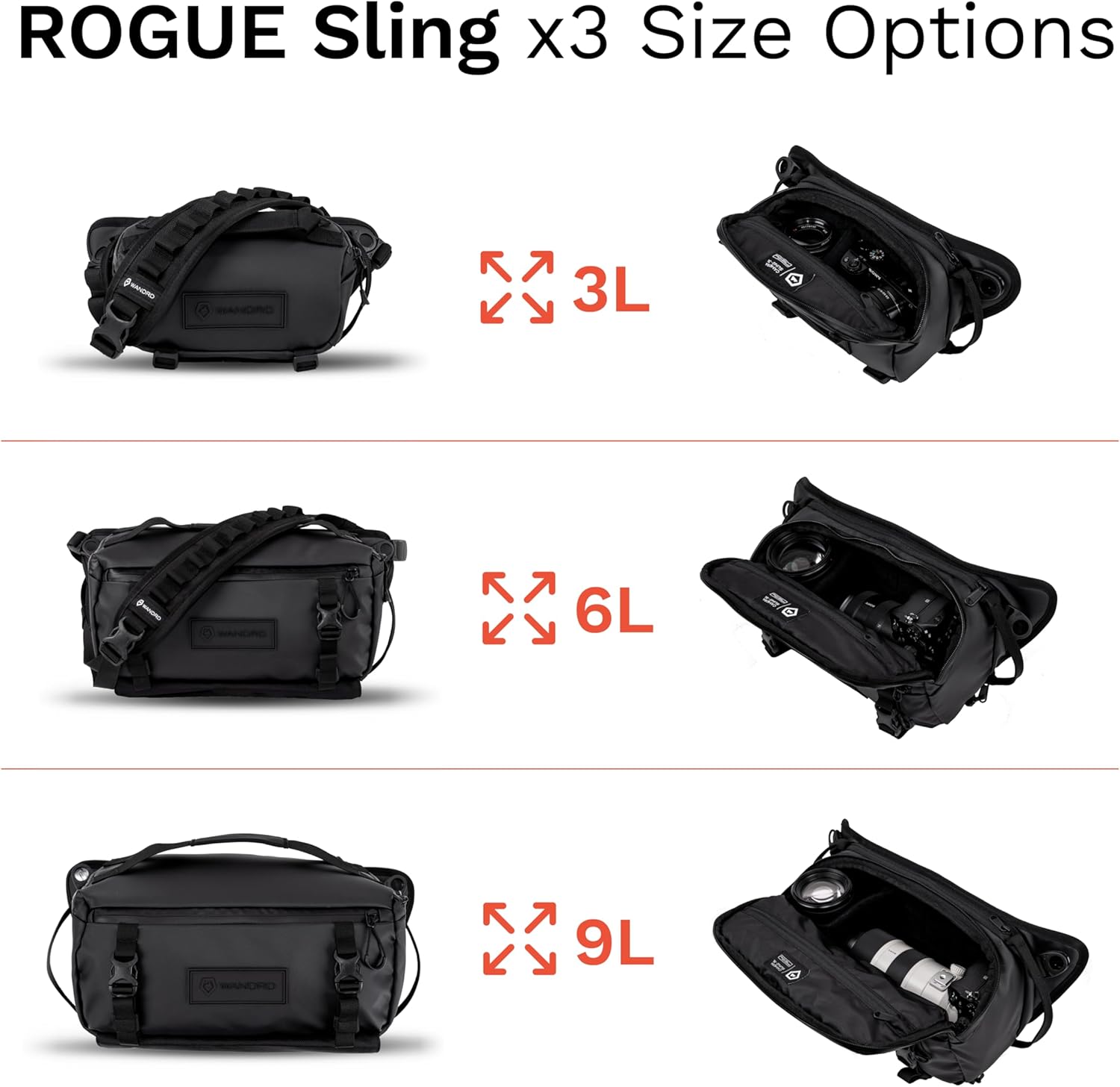 WANDRD ROGUE V1 6L Sling: Compact Camera Sling and Crossbody Bag with Fast Access, 3-Way Carry– Lightweight Everyday Bag Great for Travel, Photography, and Daily Use (Wasatch Green) - Image 8