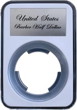 Ursae Minoris Elite Certified-Style Coin Holder for US Barber or Walking Liberty Half Dollar 1892 1947