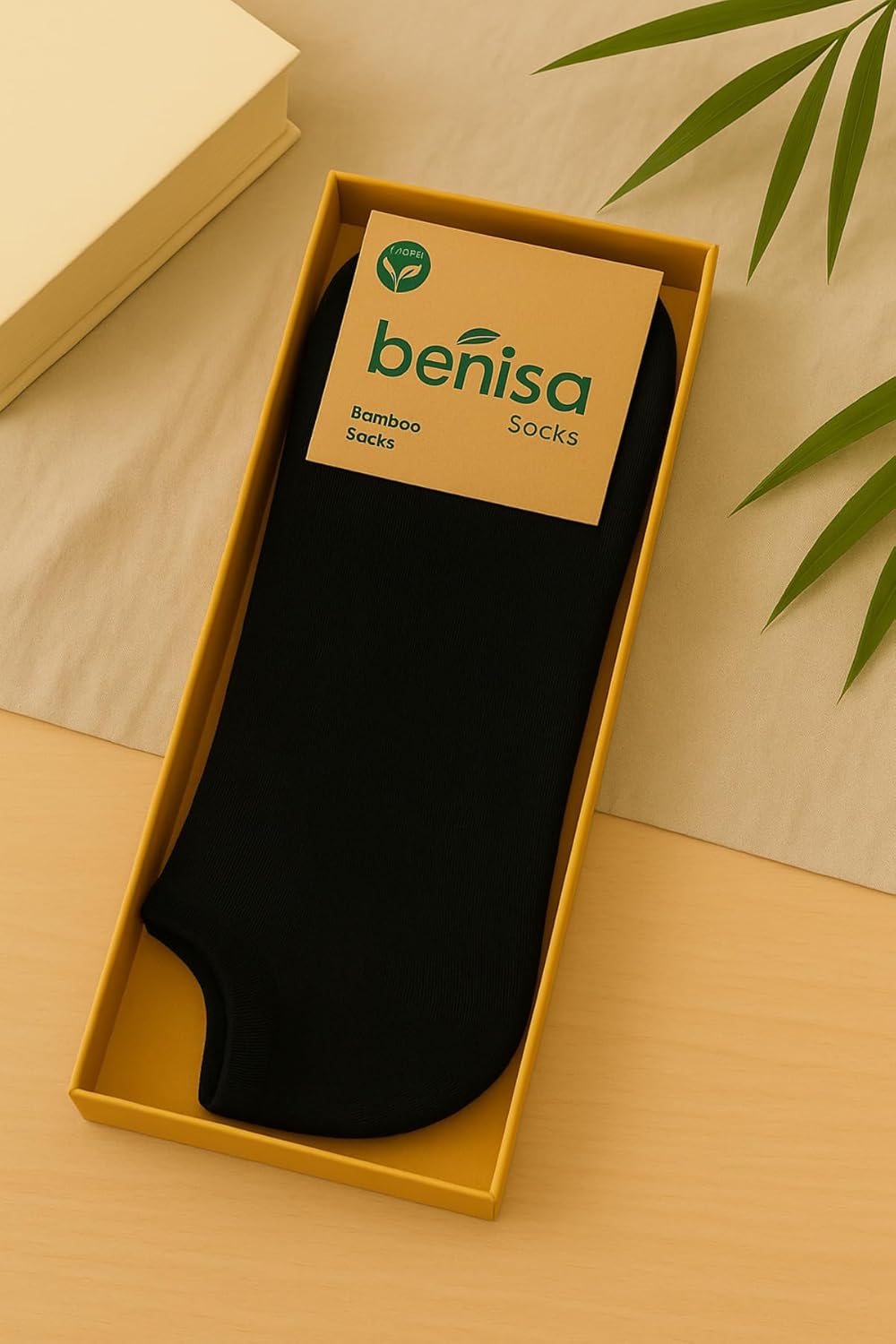 Men's Ankle Socks 6-Pair Black Seamless comfortable Casual Socks for Everyday Wear, 39-42 - Multiple Options