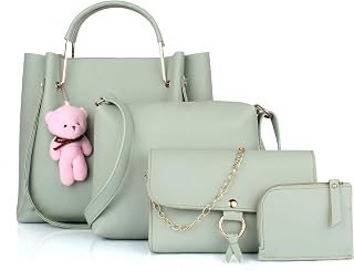 Mammon Women's Handbag Set (Pista)