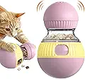 Cat Treat Dispensing Toy Kitten Puzzle Feeder & Food Dispenser Ball - Kitty Enrichment Toys for Indoor Cats Kitty Stimulating Tous - product image