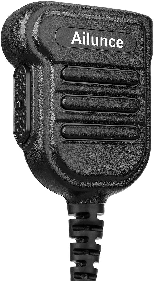 Retevis NR40 DMR Two Way Radios (1 Pack) Bundle with Shoulder Speaker Mic (1 Pack),2800mAh,Group Call,IP67 Waterproof,Quadruple Alarm,Niose Reduction 2 Way Radio for Security Emergency