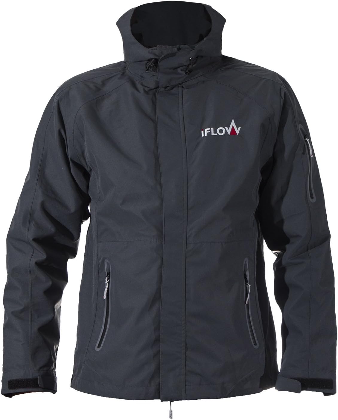 iFLOW Ski Jacket Men Glacier Jacket Dark Grey, Men, Glacier Jacket Dark Grey Man