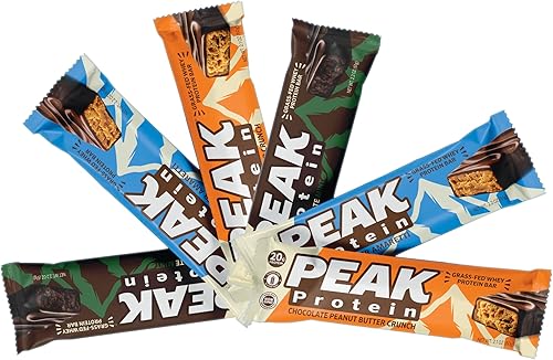 Miniatura 5 de Peak Protein Barras (chocolate y mantequilla de maní crujiente)