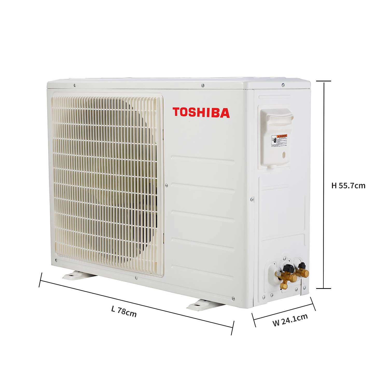 TOSHIBA Outdoor AC Unit Dimensions