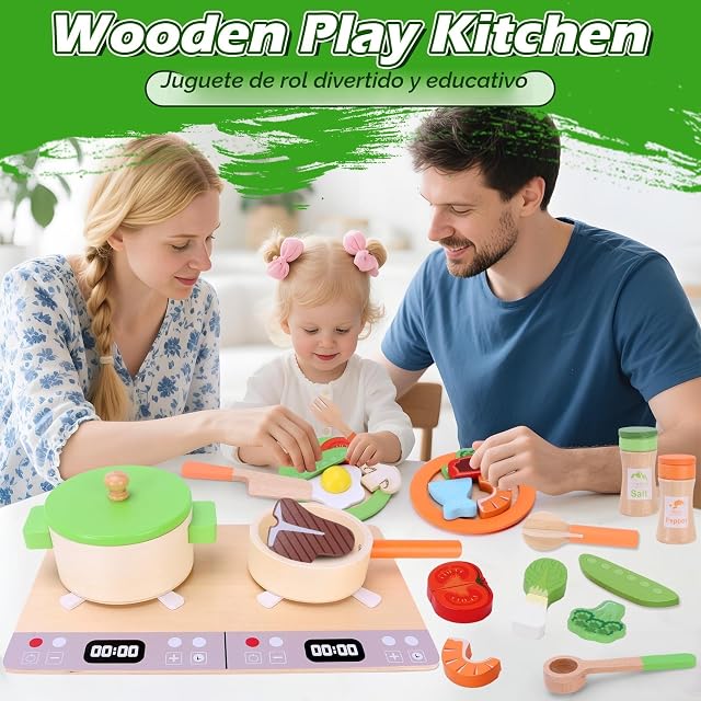 Foto 4 de 7 de Mardo Accesorios Cocina Juguetes para Niños, Utensilios de Cocina al Aire Libre