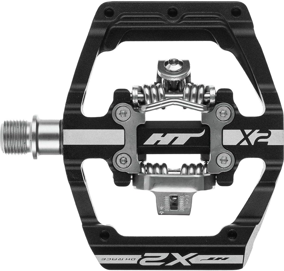 HT Components X2 Clipless Pedals Black, One Size