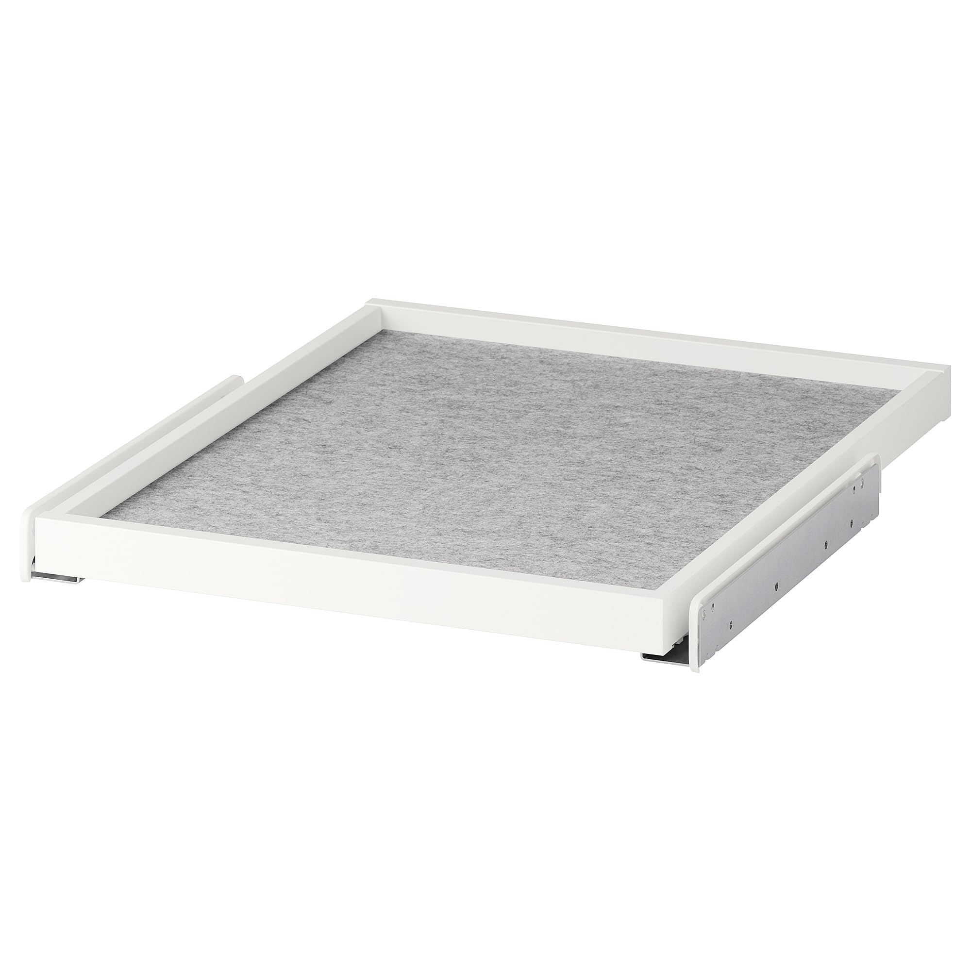 Plateau coulissant KOMPLEMENT avec tapis de tiroir anti-rayures ProTuning