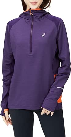 asics(アシックス) ランニングウェア ランニングハイブリットハーフジップトップ 2012C386 レディース