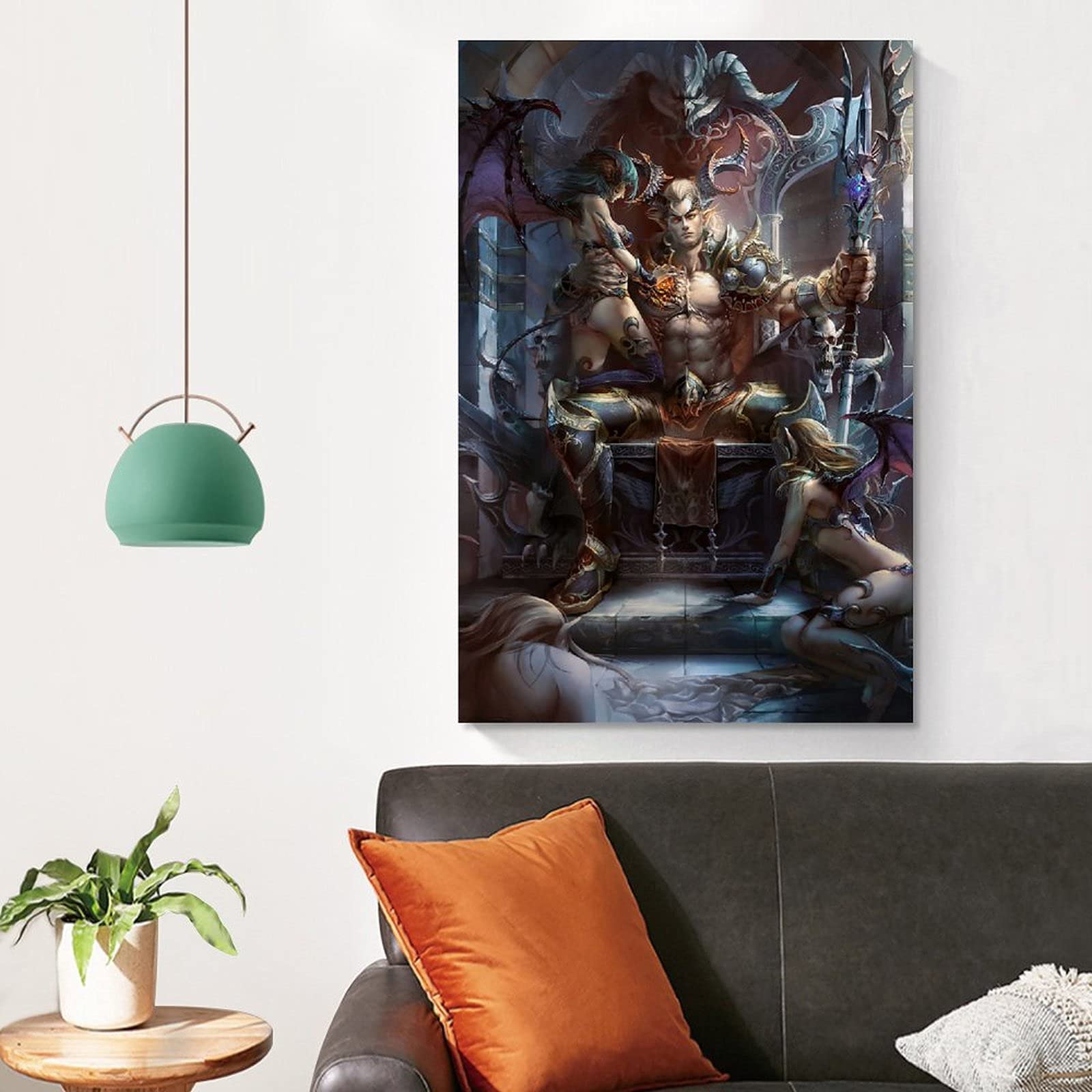 Poster Su Tela 'Leggende Dell'Autunno' - Decorazione Per Parete, 30 X 45 Cm, Stampa Alta Qualità