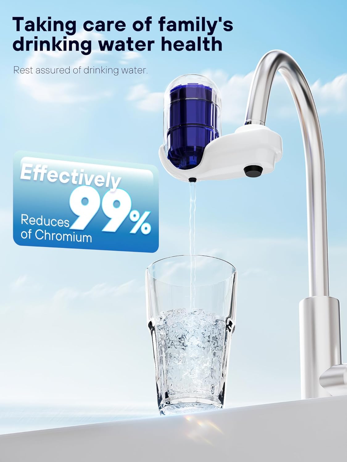 Faucet Mount Replacement Filter 6 pack, Fit for All PUR PLUS, Pur Water Filter Replacement, Compatible with RF-3375 RF-9999 Purs Filter Replacement, By AVXBYR - Image 4