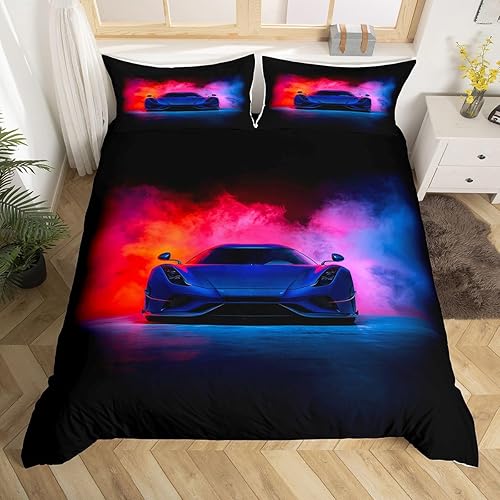 Miniatura 1 de Feelyou - Juego de funda de edredón de girasoles, cierre de zíper, de microfibra suave, con estampado 3D