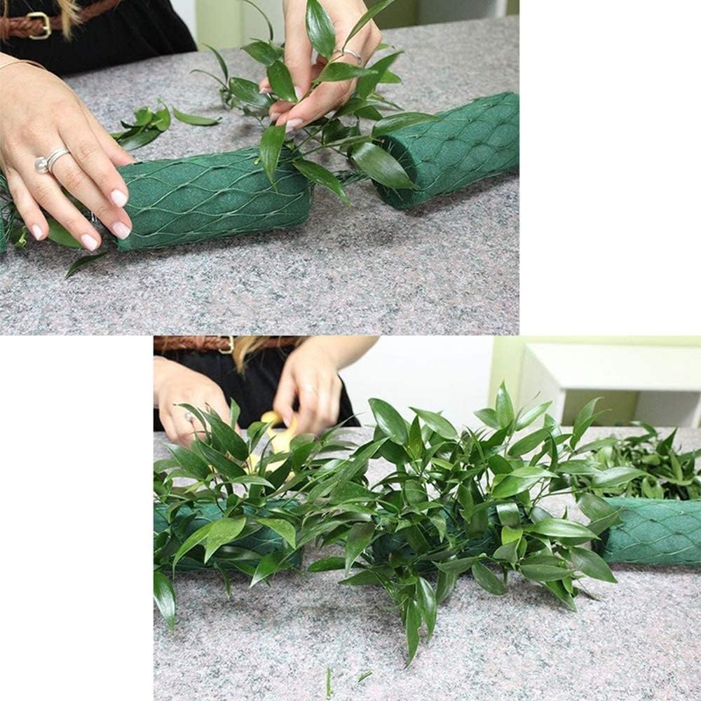 PRTECY Flower Arrangement Kit, 28 Pack Floral Wet Foam Garland for Fresh Flowers Absorption Flower Holder Arch Door for Crafts, Flower Arrangement & Wedding Decorations