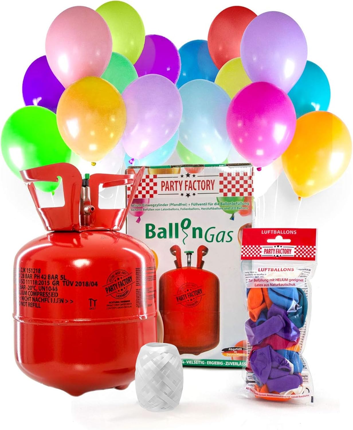 Vulling ALbee Fly Helium - Gas Las Centrum
