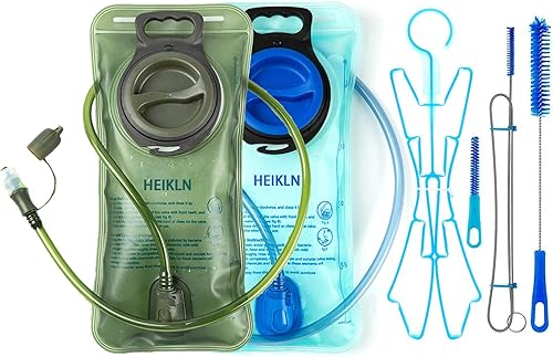 Miniatura 11 de Bolsa de hidratación de 1.5L-2L-3L, depósito de agua a prueba de fugas, sin BPA, bolsa de almacenamiento de agua militar, bolsa de hidratación, 2L