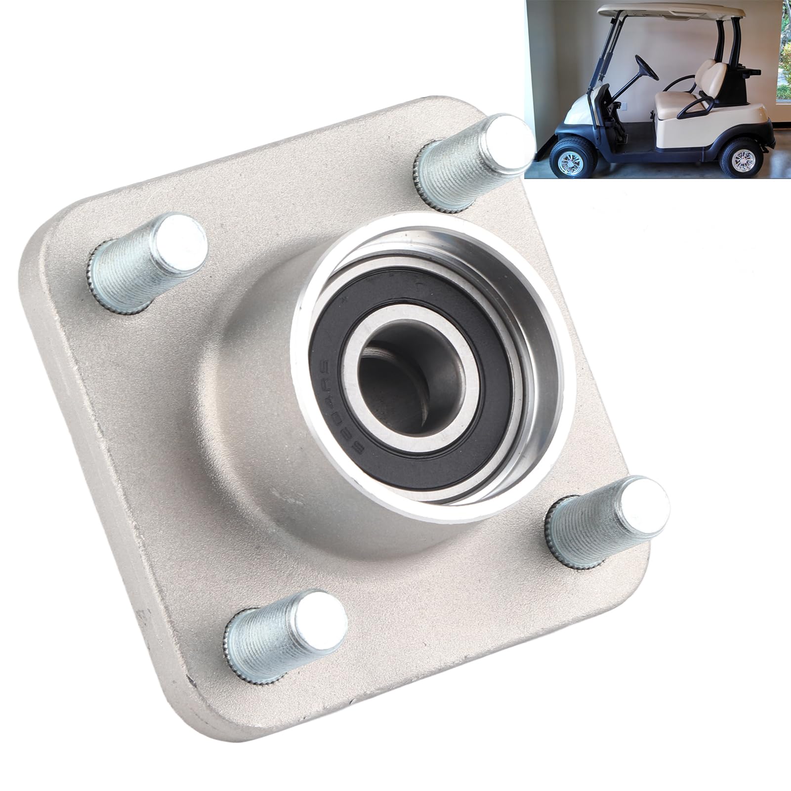 Front Wheel Hub Assembly, Ersatz für Club Car DS Precedent Gas Electric Modelle, Radnabe 102357701 für 2003 und neuer