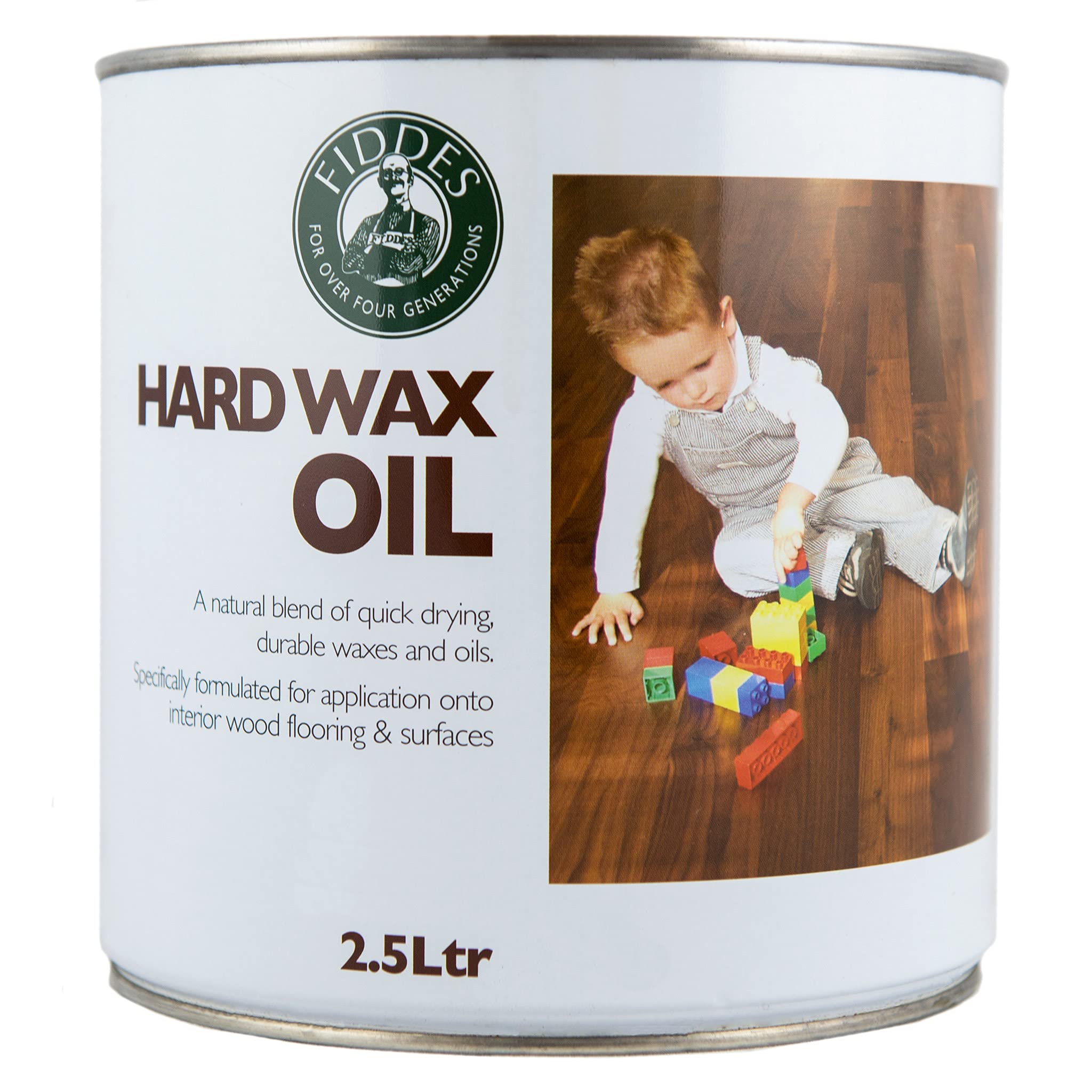 Fiddes Hard Wax Oil 1L - Smoked Oak…