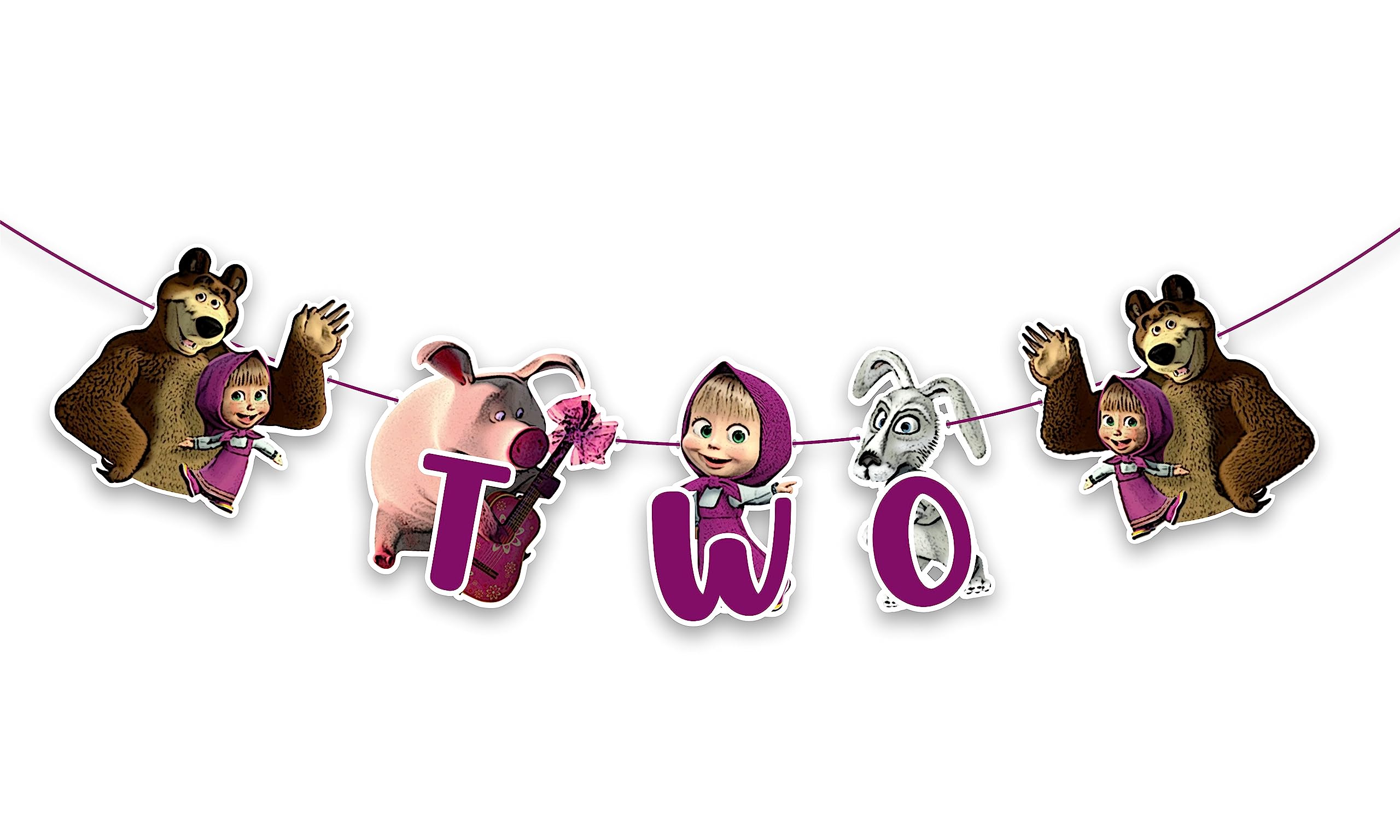 Seyal ® Maasa and ber Two Banner, Masa and Bear Two Banner, small