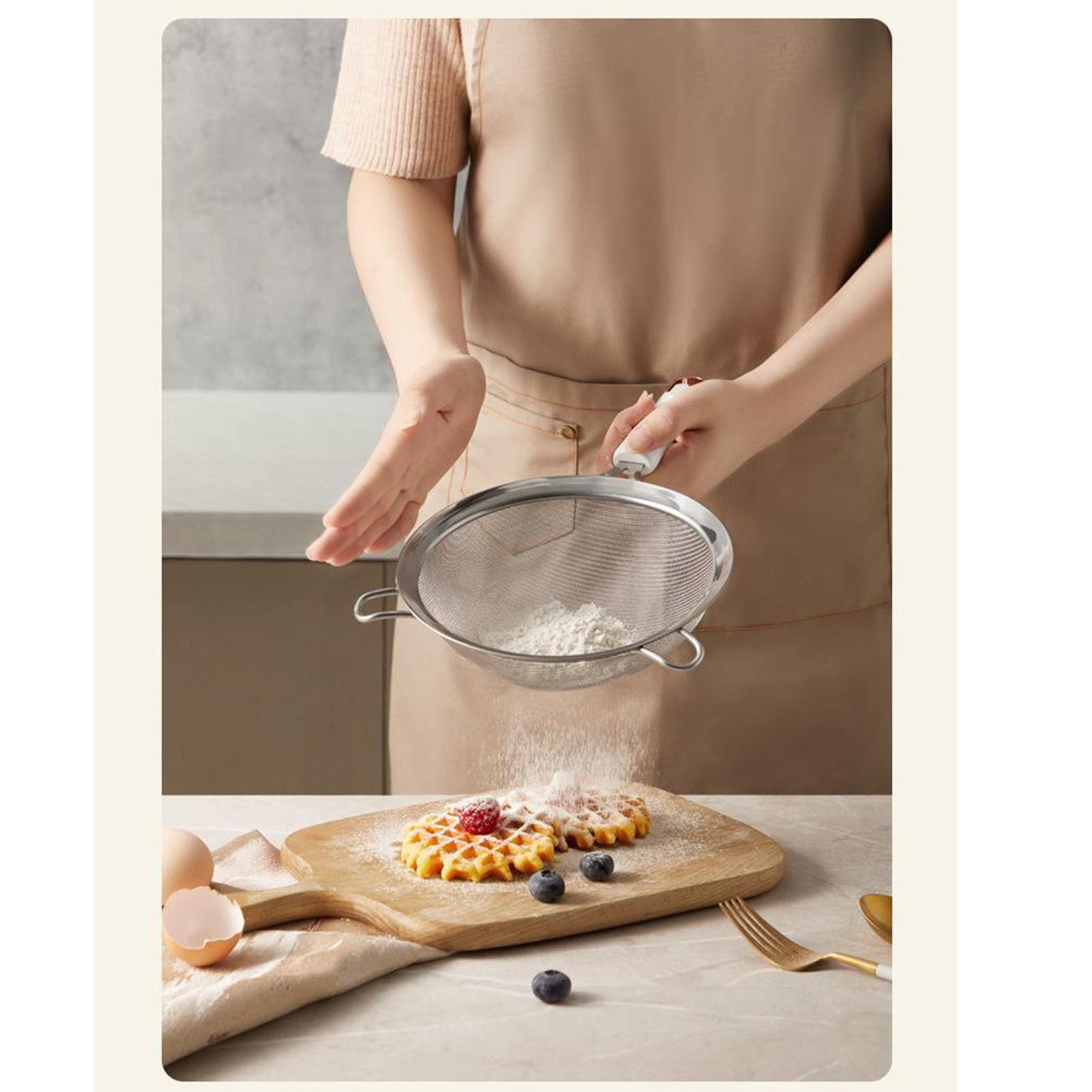 Tamiz De Harina, Colador Pequeño, Colador Portátil De | Cuotas Sin Interés