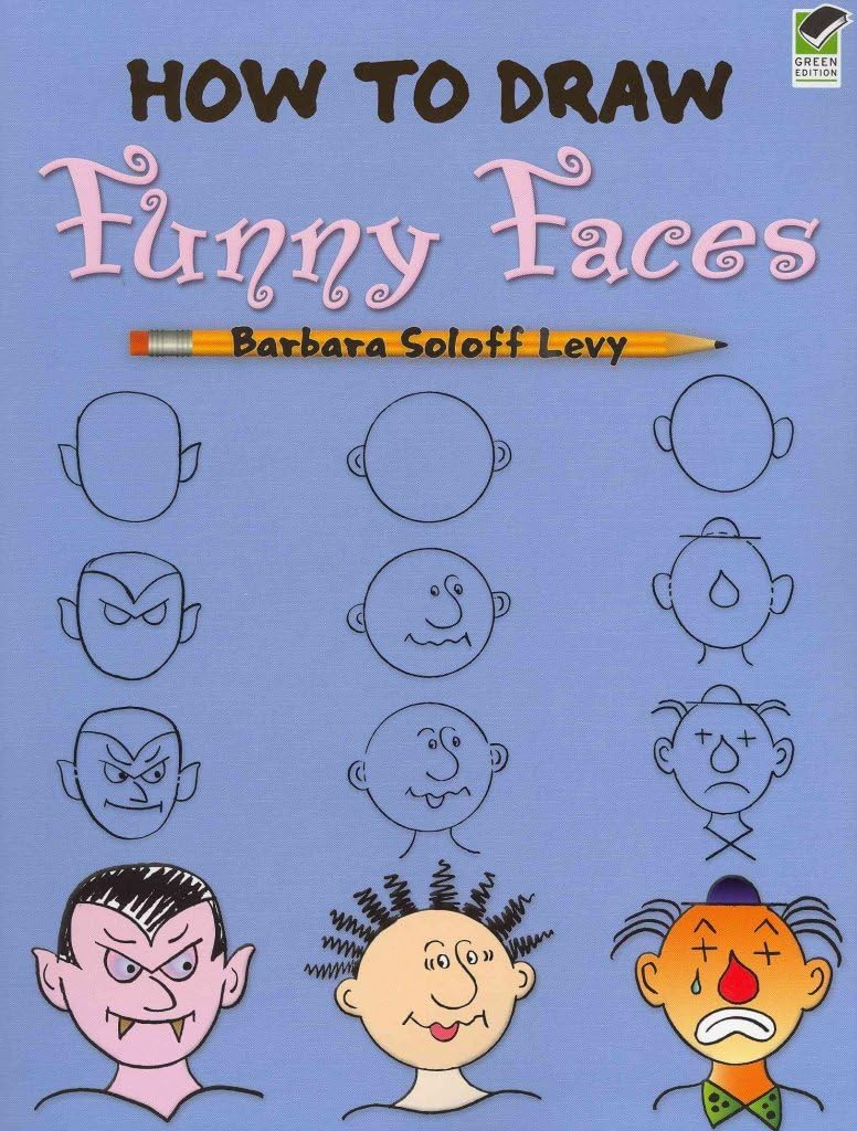 How to Draw Funny Faces Paperback – Big Book, 19 September 2008