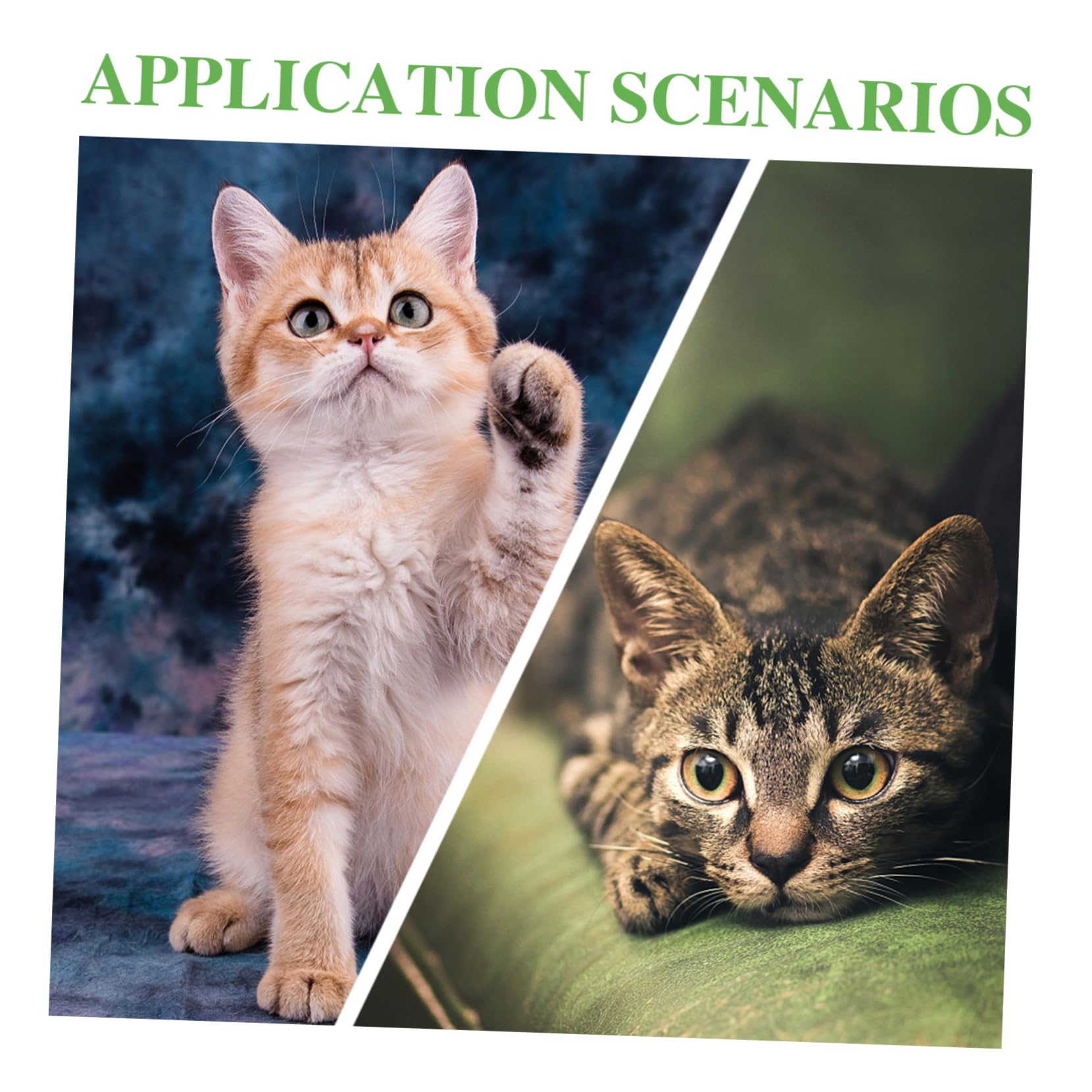 GRIRIW 2 Sets Pet Bell Keychain Diy for Puppy Potty Cat Accessories Loud Noise Pendant Charm