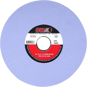 Abrasives 34411 12X1X3 T1 AZ46-H8-VN32A Surface Grinding Wheel
