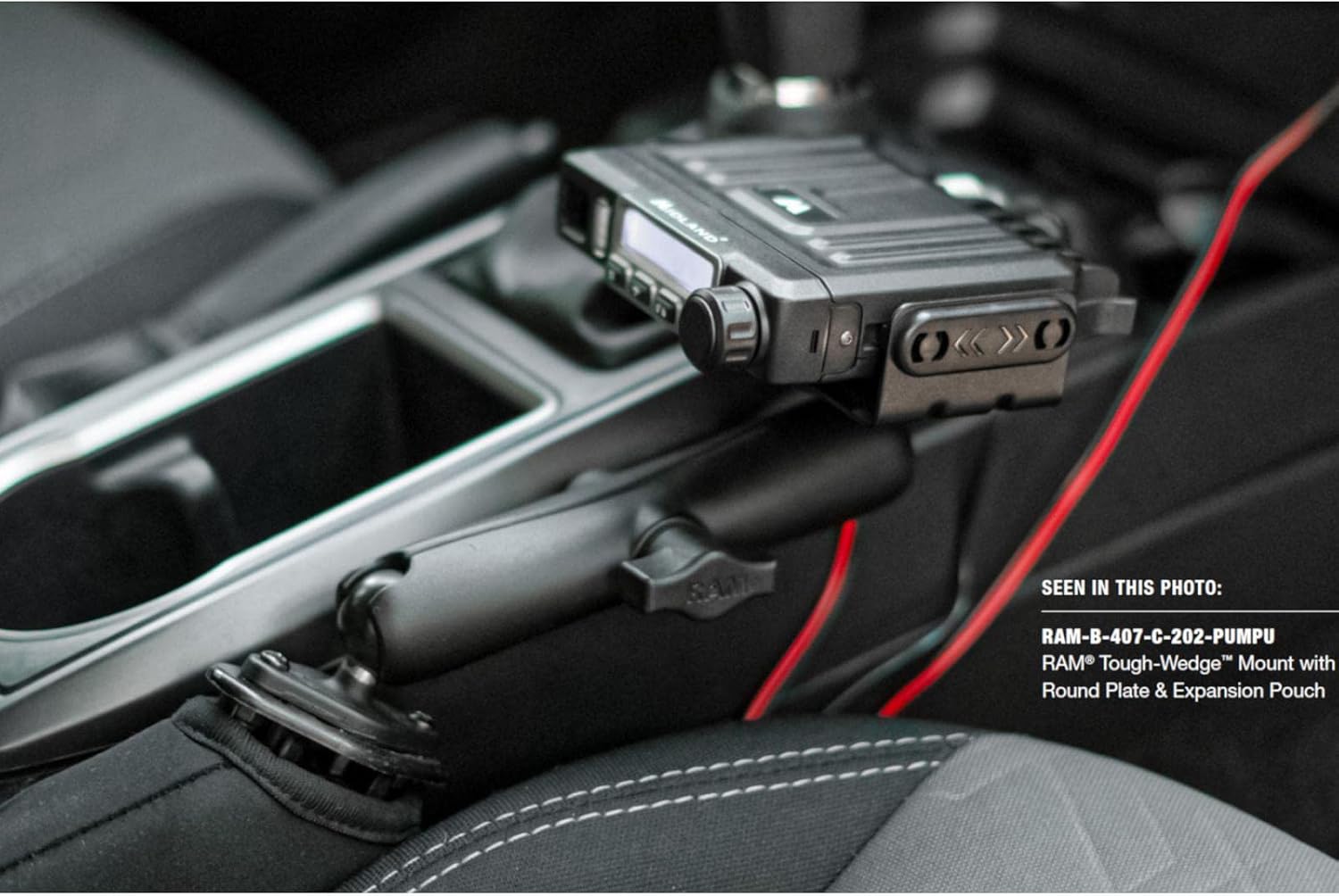 RAM B Size Double Socket Arm Long