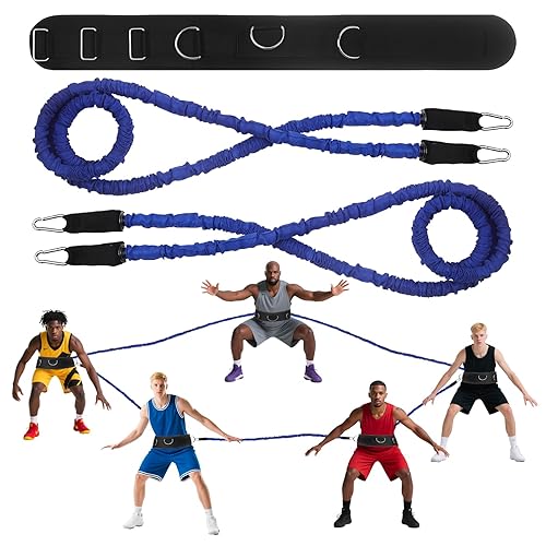 zone defense basketball bungee training Kit 1 Belt 6.6ft &