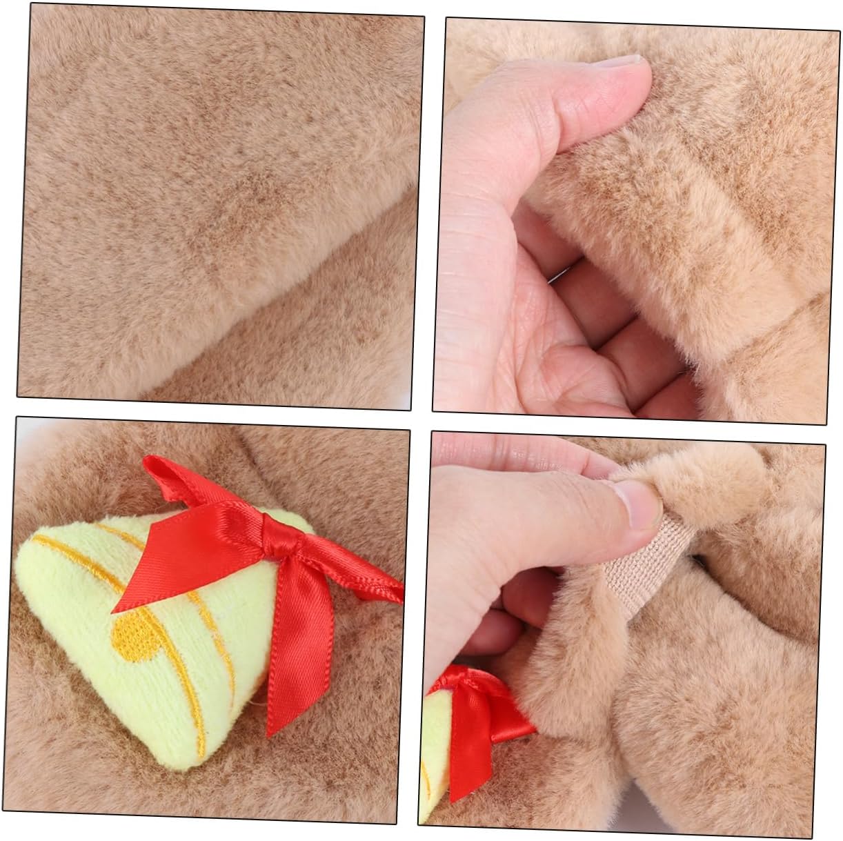 1pc Adorable Plush Scarf for Boy Girl Soft Neck Warmer for Christmas and Cold and Warmth for Boys and Girls