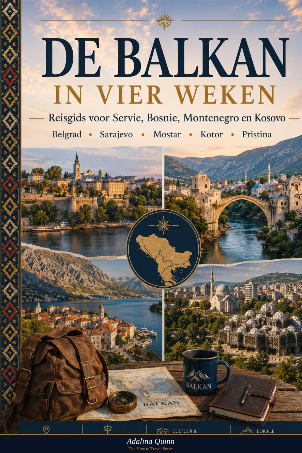 De Balkan in Vier Weken: Reisgids voor Servie, Bosnie, Montenegro en Kosovo