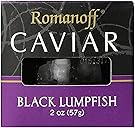 Romanoff Caviar Black Lumpfish, 2 oz, Whole
