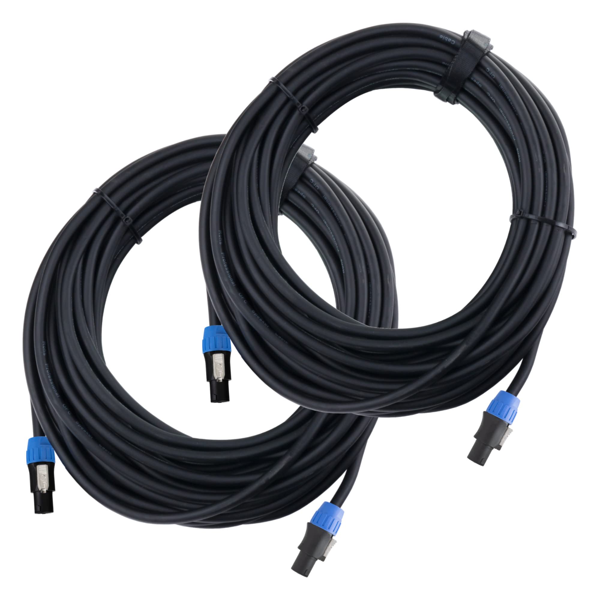 Pronomic pro-line BOXSP4-15 Cavo per Altoparlanti Compatibile Speakon 15m | Cavi professionali per casse, Connettore: 4 poli compatibile Speakon, Sezione conduttori: 4x 2, 5 mm², Lunghezza: 15 m