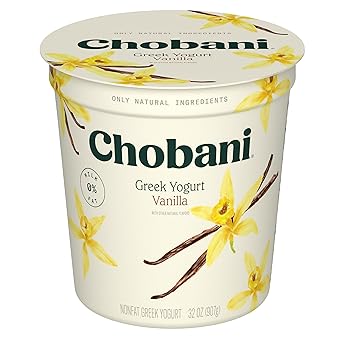 Chobani  Vanilla Blended Non-Fat Greek Yogurt 32oz