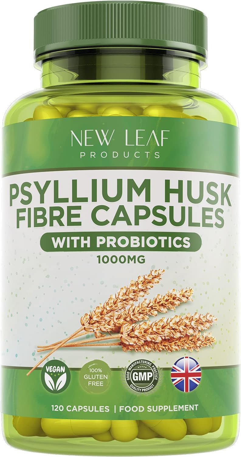 Fibre Supplement 4000mg Psyllium Husk with Acidophilus, High Strength