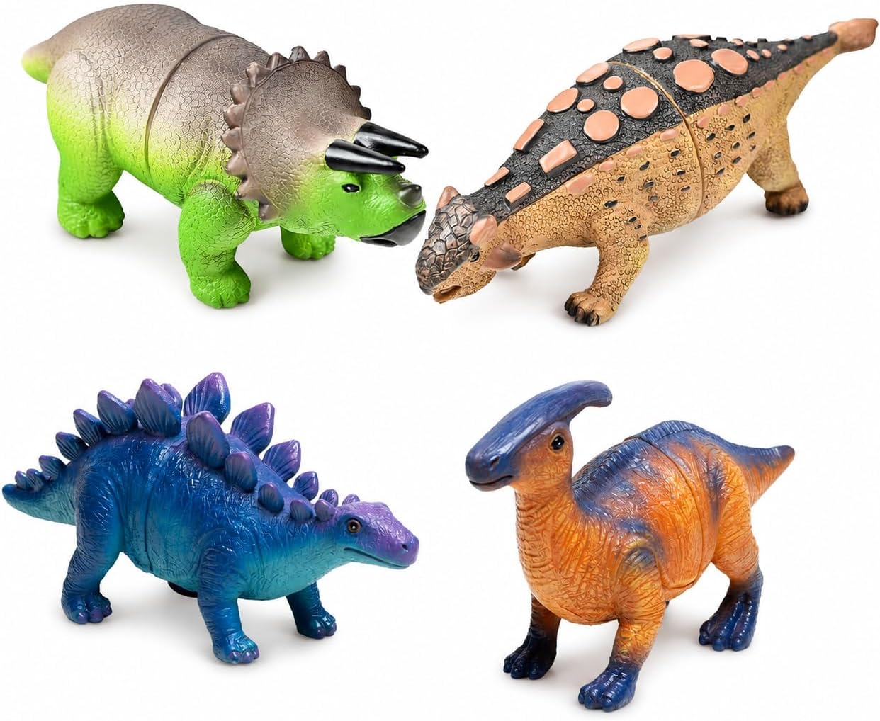 Funny, Reusable Dinosaur Corn Holders for Corn on the Cob Bundle for Kids & Adults