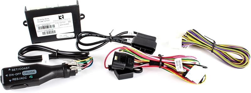 Kit completo de controle de cruzeiro Rostra 250-9640 para Chevrolet Trax 2013–2015 – 1 unidade