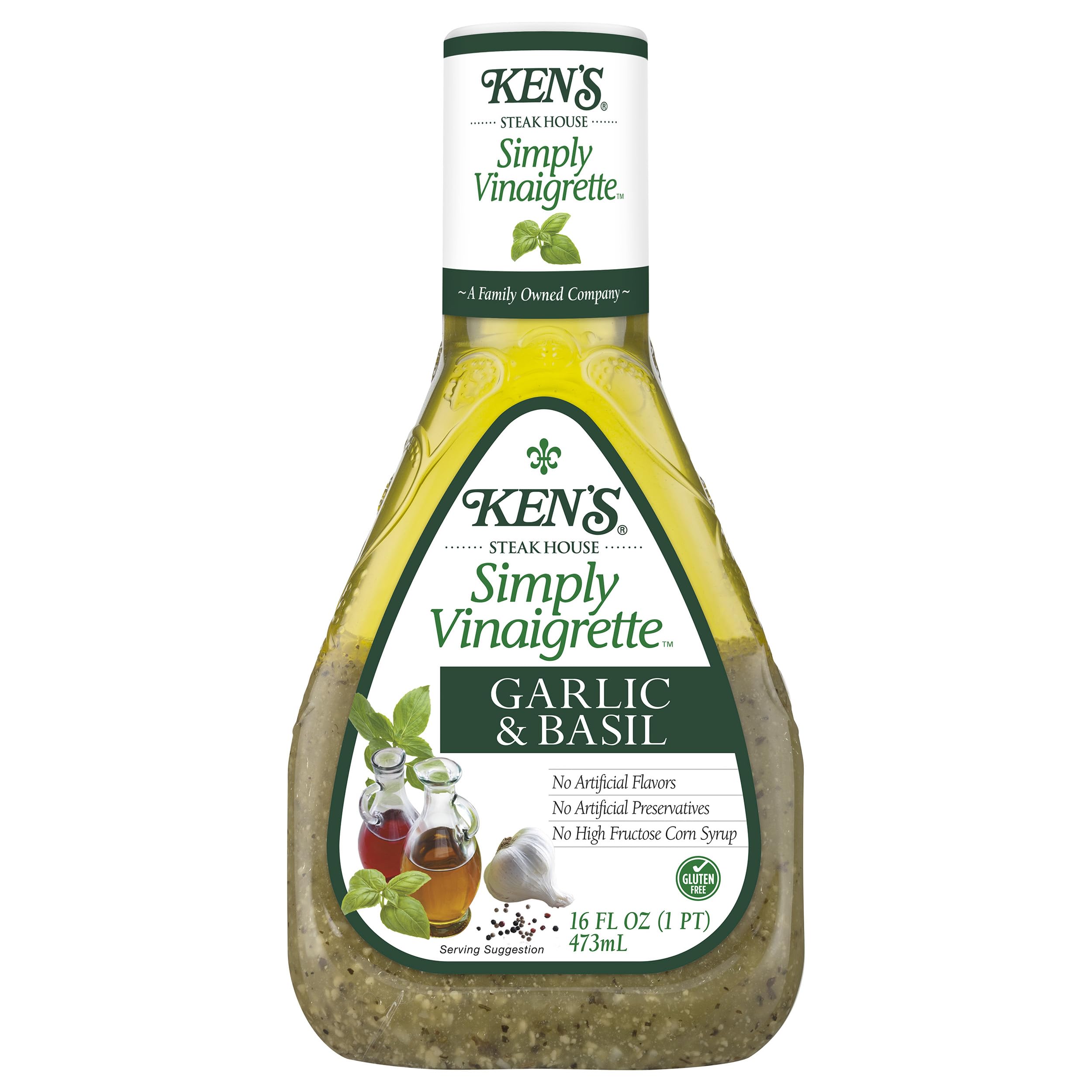 KENS VNGRT GARLIC & BASIL