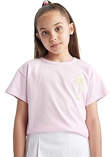 بودي بأكمام قصيرة وقصة مريحة للبنات من ديفاكتو A1508A8 من ديفاكتو