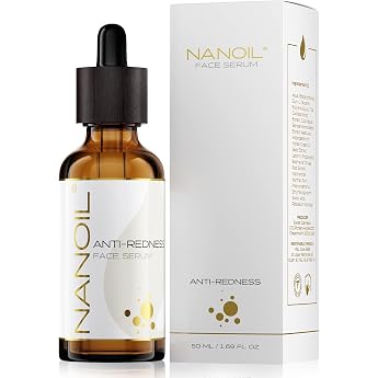 Nanoil Face Serum 50 ml - for All Skin Types Brightening Face Serum Anti Ageing Firmness & Moisture Serum Face Care Anti-Redness
