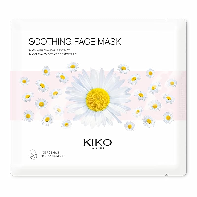 KIKO Milano Máscara facial de hidrogel com extrato de camomila