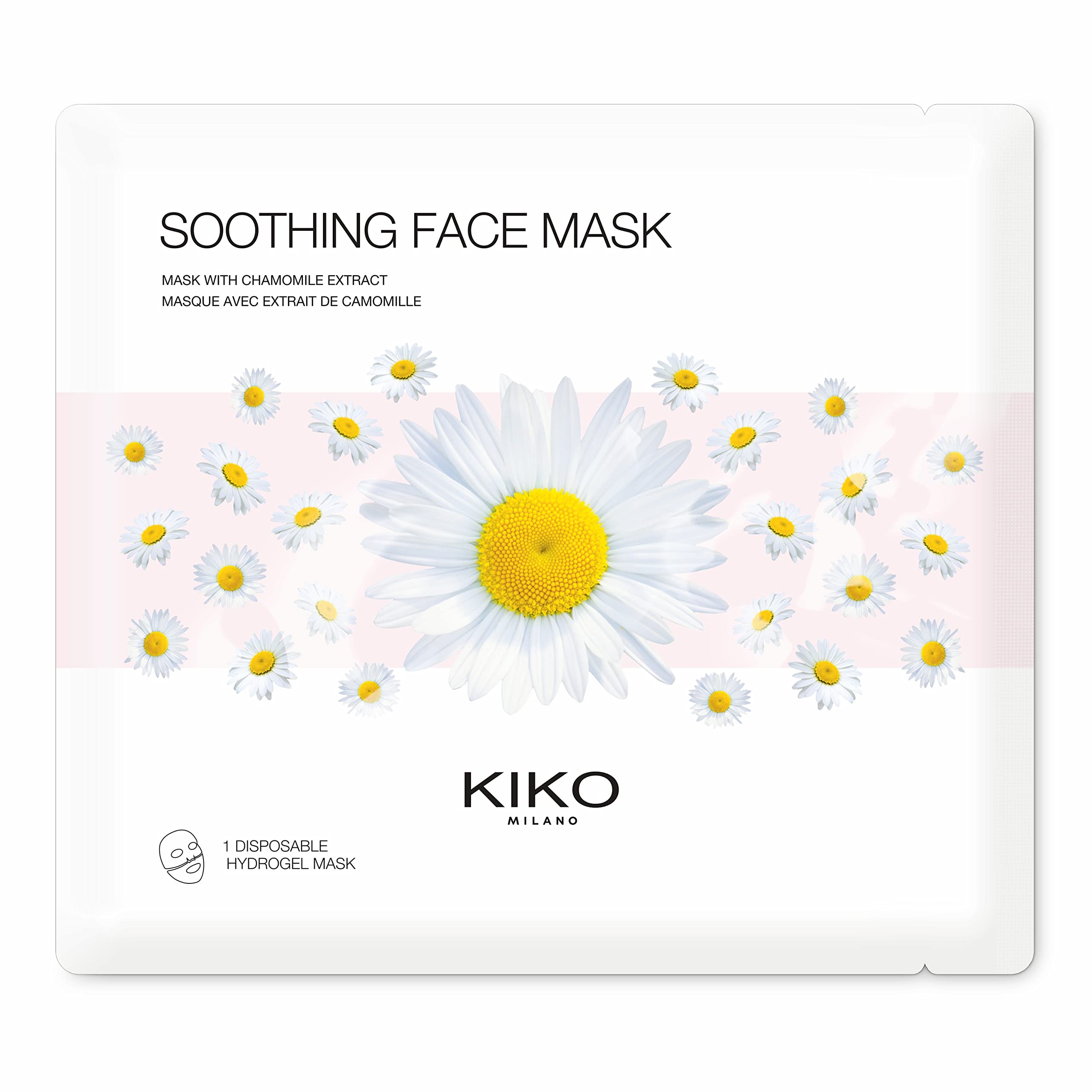 KIKO Milano Soothing Face Mask | Moisturising Hydrogel Face Mask With Chamomile Extract